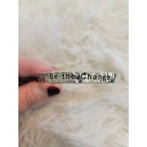 Be The Change Cuff Bracelet
